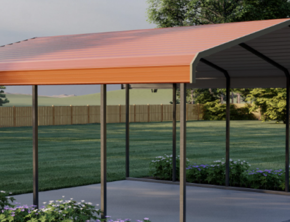 TOL  Carports 20x21 Premium style roof