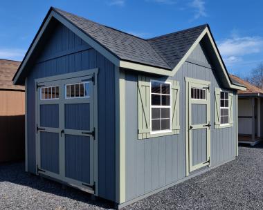 10x16 Victorian Shed Exterior