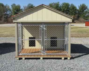 8X8 LP DOG KENNEL AT PINE CREEK STRUCTURES IN YORK,PA.