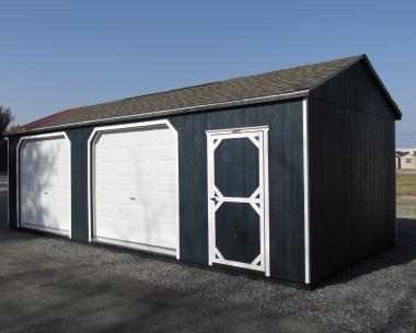 12X28 LP PEAKSIDE GARAGE AT PINE CREEK STRUCTURES IN YORK, PA.