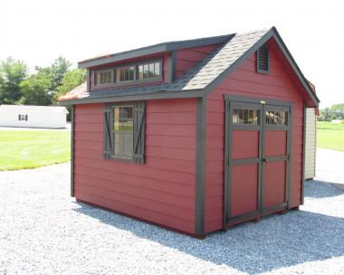 10X12  LAP SIDING CAPE COD AT PINE CREEK STRUCTURES IN YORK, PA.