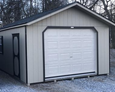 14x24 One car garage Et-17805