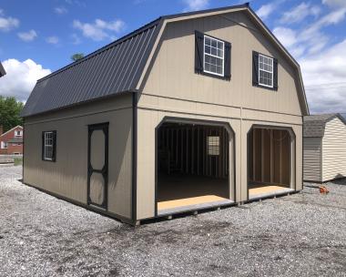 24x28 2 story Gambrel garage 