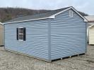 12 x 20 Peak Style Vinyl Shed Front Entry w/ loft