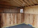 10x20 Run In Barn with Tack Room