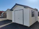 10x14 Peak Front Entry Shed Exterior